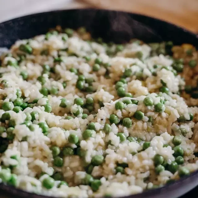 Risotto ai piselli